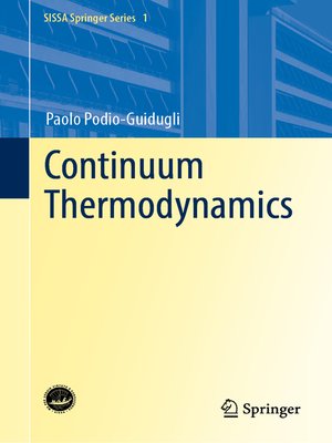 cover image of Continuum Thermodynamics